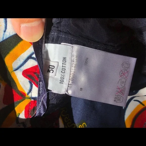 💥SOLD💥African Dutch print shorts - Picture 4 of 7